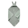 Бебешка Хавлия С Качулка Mineral Green Bunny Elodie