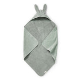 Бебешка Хавлия С Качулка Mineral Green Bunny Elodie