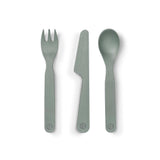 Прибори За Хранене Pla Pebble Green Elodie