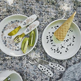 Elodie Dalmatian Dots szilikon etetőtányérok