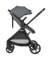 Комбинирана Количка 3в1 Трансф. Седалка Eloe Dark Grey Kikkaboo