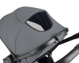 Комбинирана Количка 3в1 Трансф. Седалка Eloe Dark Grey Kikkaboo