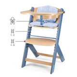 Столче За Хранене + Възглавница Enock Nordic Breeze Kinderkraft