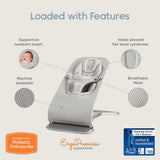 Бебешки Шезлонг 3в1 Evolve Mesh Sage Green Ergobaby