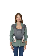 Ергономична Раница Embrace Soft Air Mesh Washed Black Ergobaby