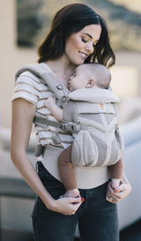 Ергономична Раница За Бебе Omni 360 Cool Air Pearl Grey Ergobaby