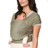 Слинг За Бебе Aura Marama Sustainable Knit Olive Diamonds Ergobaby