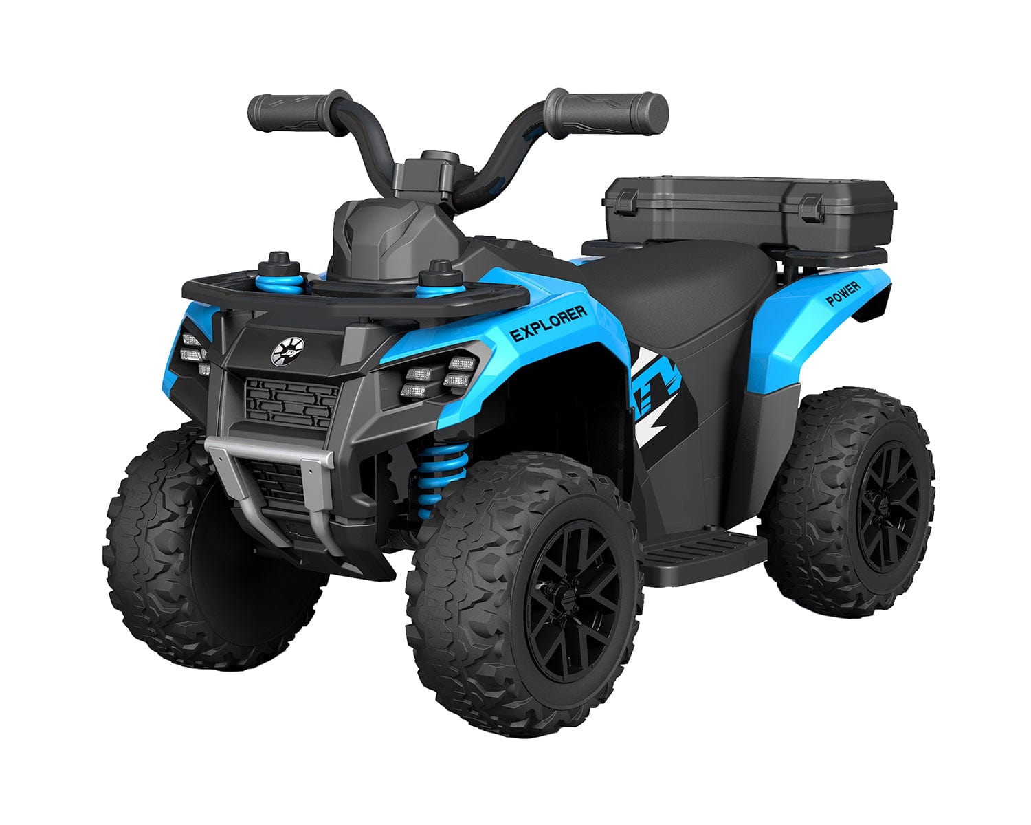 Акумулаторна Кола Atv Master Blue + Батерия 6V4.5Ah