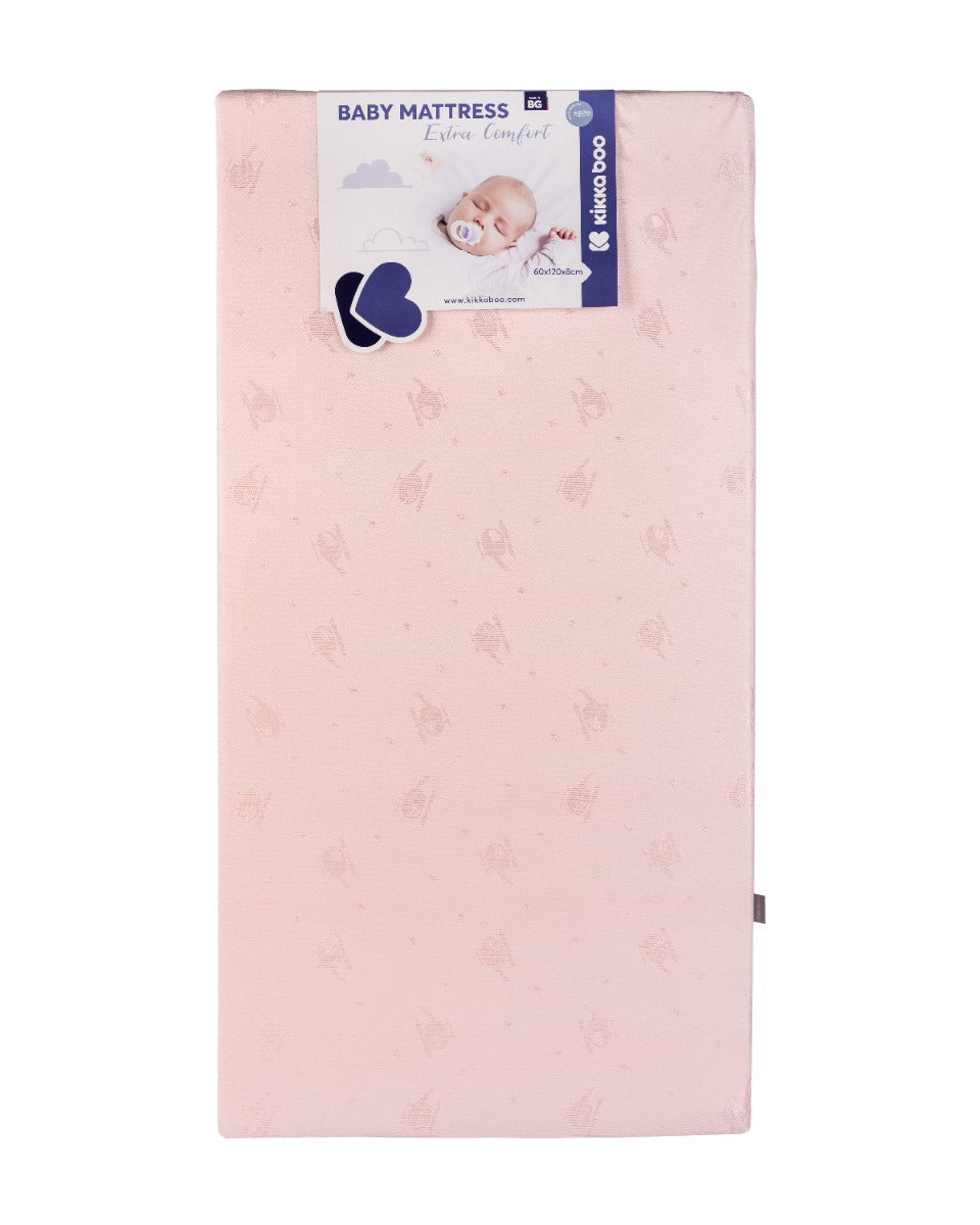 Матрак Extra Comfort 60х120х8см Helicopter Pink Kikkaboo