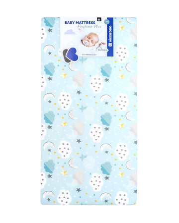 Матрак Fantasia Plus 60X120X8См Clouds Син -  -  - BebeMama