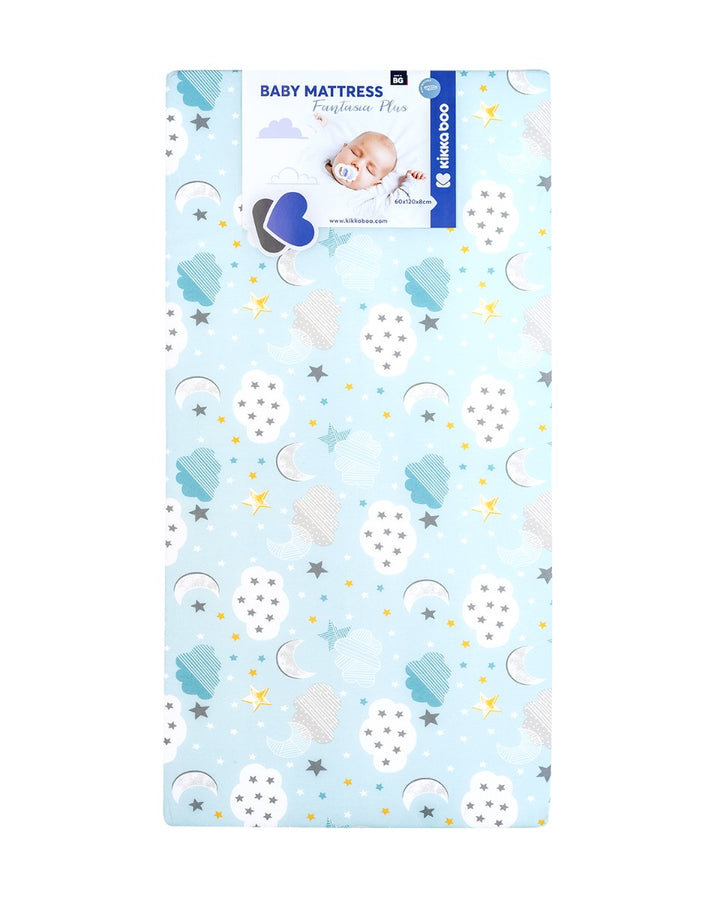 Матрак Fantasia Plus 60X120X8См Clouds Син -  -  - BebeMama