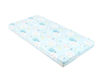 Матрак Fantasia Plus 60X120X8См Clouds Син - Матраци - Kikkaboo - BebeMama