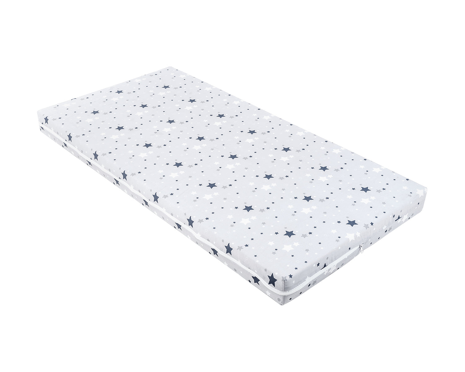Матрак Fantasia Plus 60X120X8См Stars Grey --- BebeMama