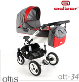 Бебешка Количка 3в1 Zarra White Цвят:34 Adbor