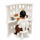 Детски Многофункционален Модул За Игра И Почивка Бял Feelkids