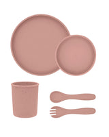 Сет За Хранене 5 Части Platinum Silicone Blush Kikkaboo