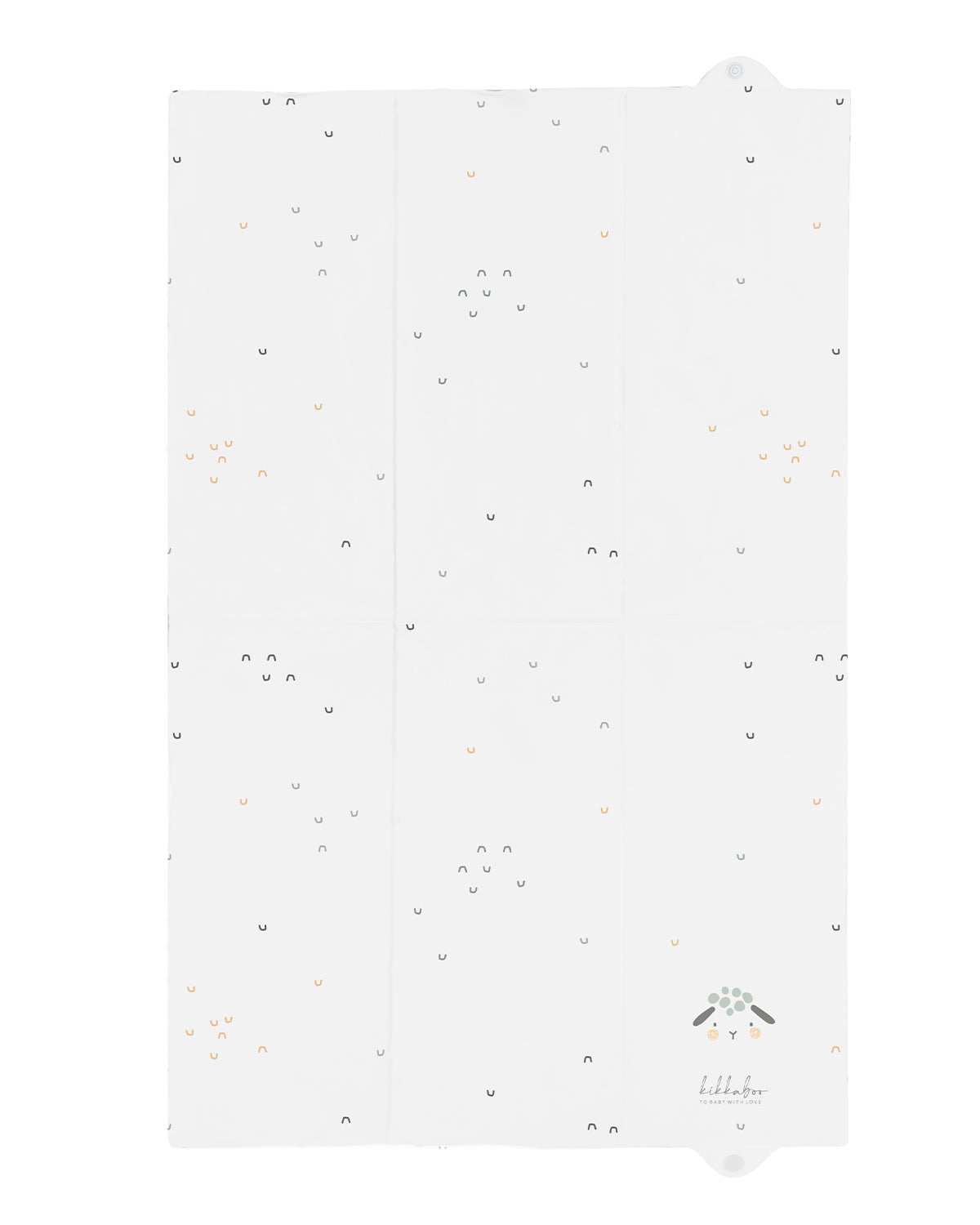 Saltea pliabilă din PVC 50x80cm, model oaie somnoroasă