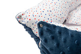 Гнездо Dots Navy Blue --- BebeMama