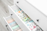 Пелена От Бамбук И Памук - Latte Small Diamonds 65X75 --- BebeMama