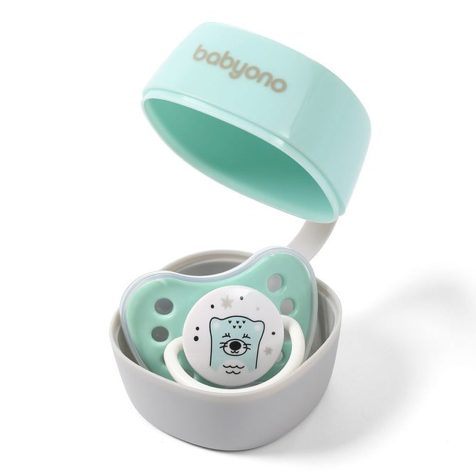 Контейнер За Залъгалка Babyono Мента --- BebeMama