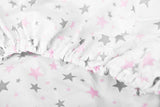 Чаршафи – Stars Pink --- BebeMama