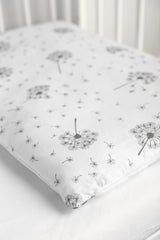 Спален Комплект - Глухарче Бяло - 2 Части 100X135 --- BebeMama
