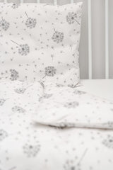 Спален Комплект - Глухарче Бяло - 2 Части 100X135 --- BebeMama