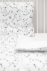 Спален Комплект 2 Части 100×135 См - Съзвездие Бял --- BebeMama