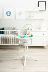 Столче За Хранене Шезлонг И Люлка 3В1 Kivi Mint Caretero --- BebeMama