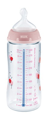 Бутилка 300 Мл Temperature Control Силиконов Биберон 0-6M --- BebeMama