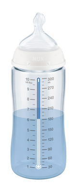 Бутилка 300 Мл Temperature Control Силиконов Биберон 0-6M --- BebeMama
