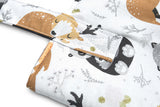 Кош За Играчки Средна - Raccoons Grey --- BebeMama