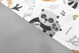 Кош За Играчки Средна - Raccoons Grey --- BebeMama