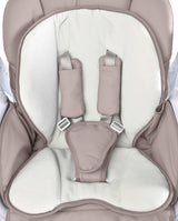 Столче За Хранене И Електрическа Люлка 2В1 Индиго Beige Caretero --- BebeMama