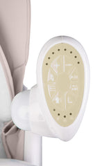 Столче За Хранене И Електрическа Люлка 2В1 Индиго Beige Caretero --- BebeMama