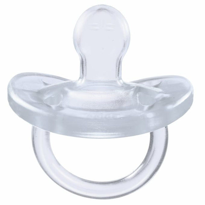 Залъгалка Chicco Physio Soft, Силикон, Ортодонтична Форма, 0-6 Месеца, Бяла --- BebeMama