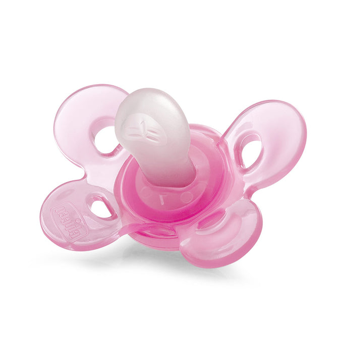 Силиконова Залъгалка Physio Comfort 6-16M 1Бр Розов --- BebeMama