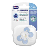 Силиконова Залъгалка Physio Comfort 0-6M Синя 1Бр --- BebeMama