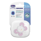 Силиконова Залъгалка Physio Comfort 0-6M 1 Брой Розова --- BebeMama