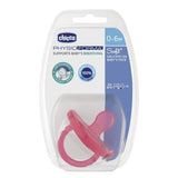 Залъгалка Chicco Physio Soft, Силикон, Ортодонтична Форма, 0-6 Месеца, 2 Бр, Розова --- BebeMama