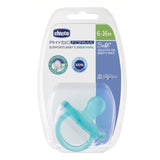 Залъгалка Chicco Physio Soft, Силикон, Ортодонтична Форма, 6-16 Месеца, Синя --- BebeMama