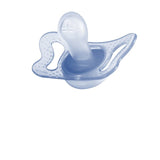Залъгалка Chicco Physio Micro, Силикон, Ортодонтична Форма, 0-2 Месеца, 2 Бр, Синя --- BebeMama