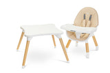 Столче За Хранене Tuva Beige Caretero --- BebeMama