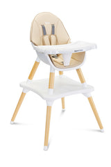 Столче За Хранене Tuva Beige Caretero --- BebeMama