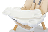 Столче За Хранене Tuva Beige Caretero --- BebeMama