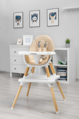 Столче За Хранене Tuva Beige Caretero --- BebeMama