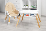 Столче За Хранене Tuva Beige Caretero --- BebeMama