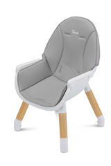 Столче За Хранене Tuva Grey Caretero --- BebeMama