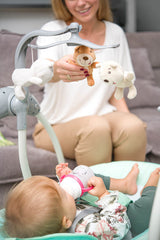 Електрическа люлка Loop до 12кг Beige Caretero --- BebeMama