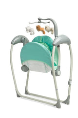 Електрическа Люлка Loop до 12кг Mint Caretero --- BebeMama